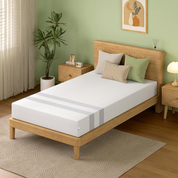 Bedstory Double Memory Foam Mattress 25Cm Cooling Gel In A Box Medium Feel Mattresses