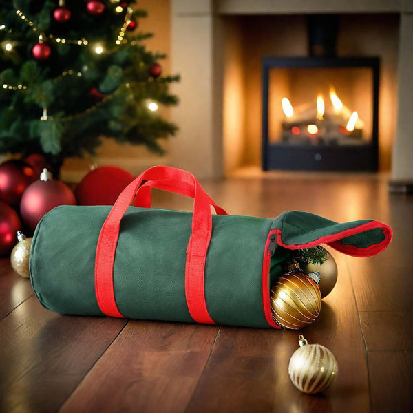 Jingle Jollys Christmas Baubles Storage Bag Xmas Ornaments Bag Container Green Storage Bags