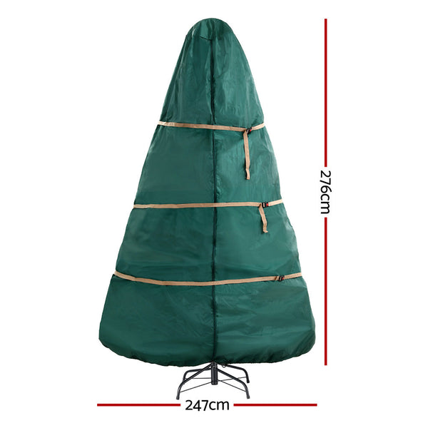Jingle Jollys Christmas Tree Storage Bag Fits Up To 9Ft Tree Xmas Bag Green Storage Bags