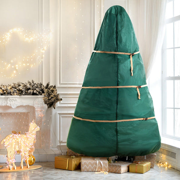 Jingle Jollys Christmas Tree Storage Bag Fits Up To 9Ft Tree Xmas Bag Green Storage Bags