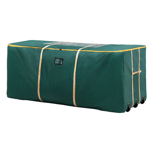 Jingle Jollys Christmas Tree Storage Bag Up To 10Ft Visible Handle Wheels Green Storage Bags