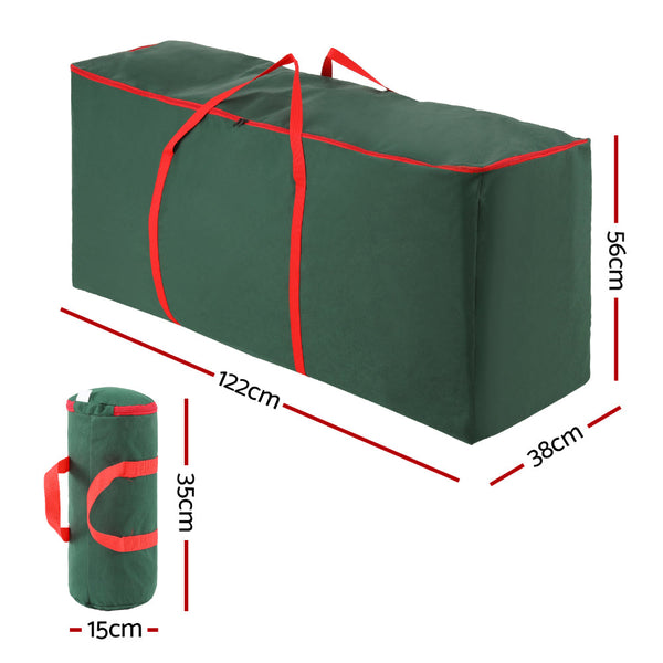 Jingle Jollys Christmas Tree Baubles Storage Bag Set Ornaments Container Box Storage Bags
