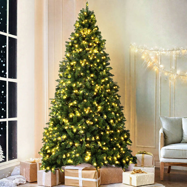 Jingle Jollys Christmas Tree 2.7M Led Xmas Party Decorations 2590 Tips Seasonal Decorations