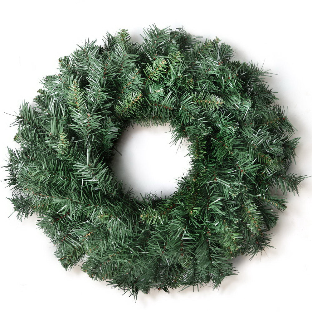 Jingle Jollys 60Cm Christmas Wreath Garland Xmas Decorations Wedding Party Seasonal Decorations