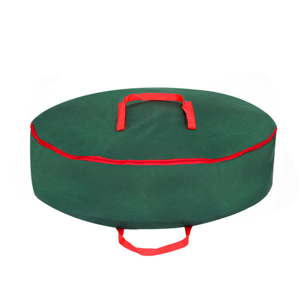 Jingle Jollys Christmas Garland Wreath Storage Bag Baubles Ornaments Container Storage Bags