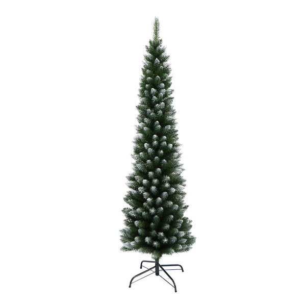 Jingle Jollys Christmas Tree 1.8M Xmas Decorations Snowy 300 Tips Seasonal Decorations