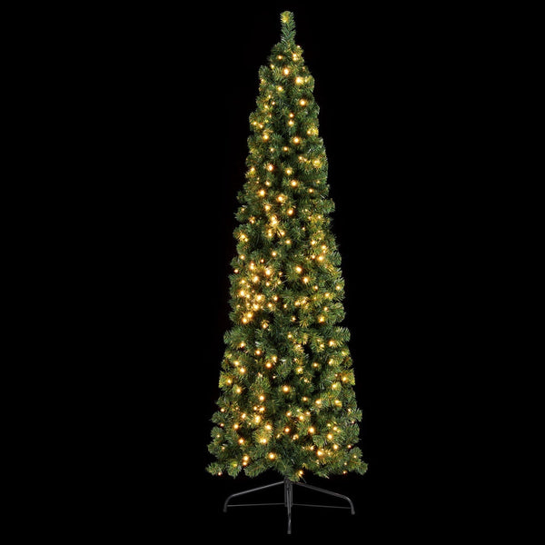 Jingle Jollys Christmas Tree 2.1M Corner Xmas Party Decorations 430 Tips Seasonal Decorations