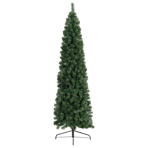 Jingle Jollys Christmas Tree 2.1M Corner Xmas Party Decorations 430 Tips Seasonal Decorations