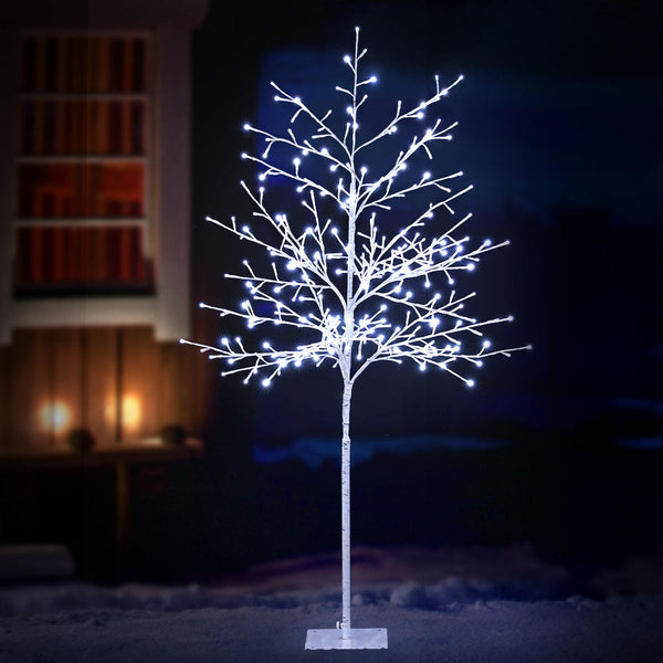 1.5M Christmas Tree 304 Led Solar Jingle Jollys Seasonal Decorations
