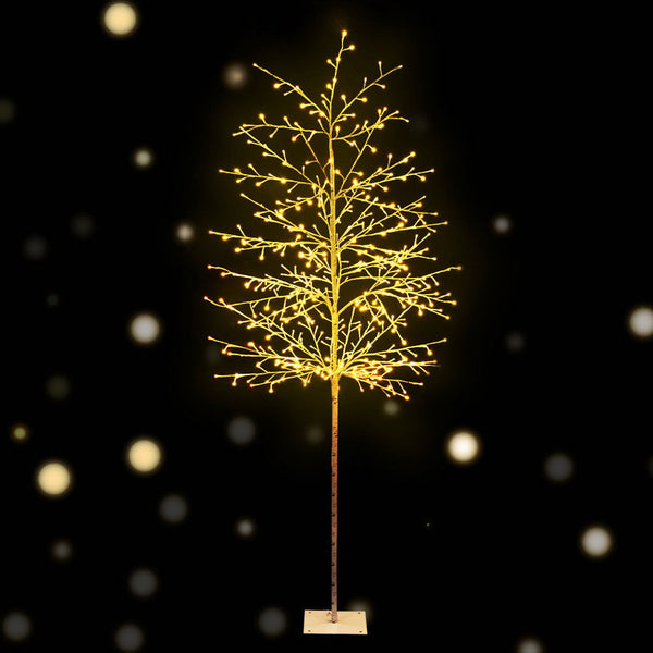 2.1M Christmas Tree 480 Led Solar Jingle Jollys Seasonal Decorations