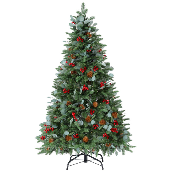 Jingle Jollys Christmas Tree 1.5M 160 Led Xmas Party Decorations 355 Tips Seasonal Decorations