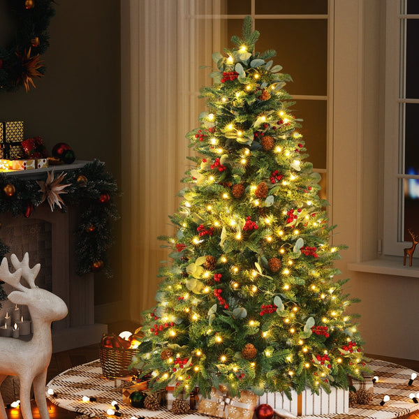 Jingle Jollys Christmas Tree 1.5M 160 Led Xmas Party Decorations 355 Tips Seasonal Decorations