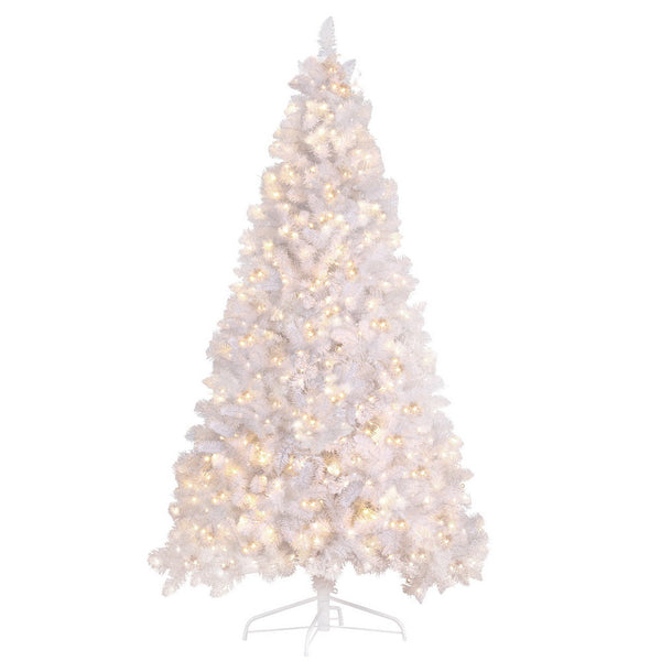 Jingle Jollys Christmas Tree 2.1M 500 Led Xmas Decorations White 1260 Tips Seasonal Decorations
