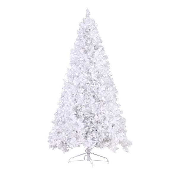 Jingle Jollys Christmas Tree 2.1M 500 Led Xmas Decorations White 1260 Tips Seasonal Decorations