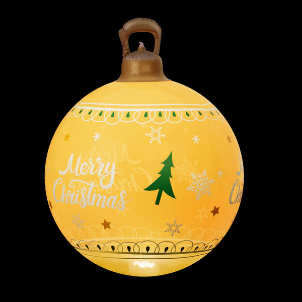 Jingle Jollys Christmas Inflatable Ball 60Cm Led Illuminated Xmas Decoration Seasonal Decorations