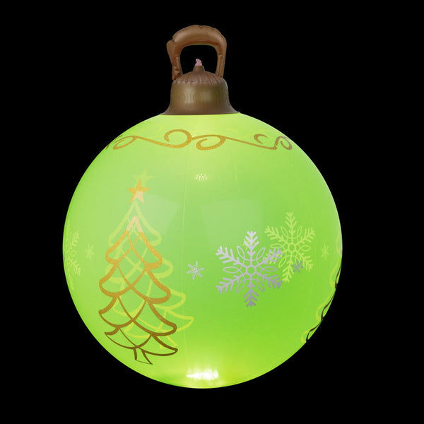 Jingle Jollys Christmas Inflatable Ball 60Cm Led Illuminated Xmas Decoration Seasonal Decorations