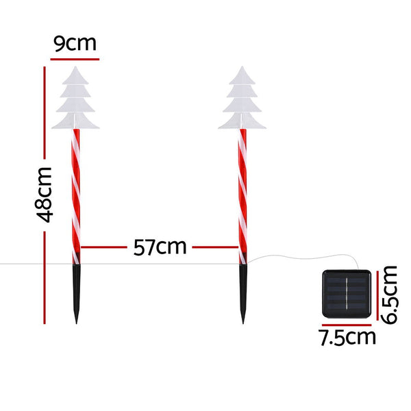 25 Led Pcs Christmas Lights Path Ground Garden Decorations Jingle Jollys Decorative Lighting