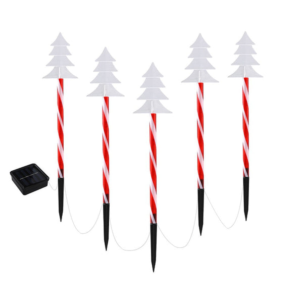 25 Led Pcs Christmas Lights Path Ground Garden Decorations Jingle Jollys Decorative Lighting
