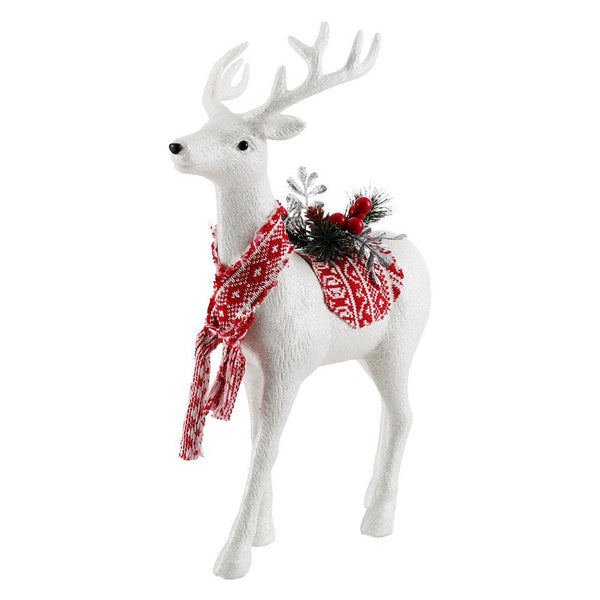 Jingle Jollys Christmas Reindeer 45Cm Glitter Deer Ornaments Party Decorations Seasonal Decorations