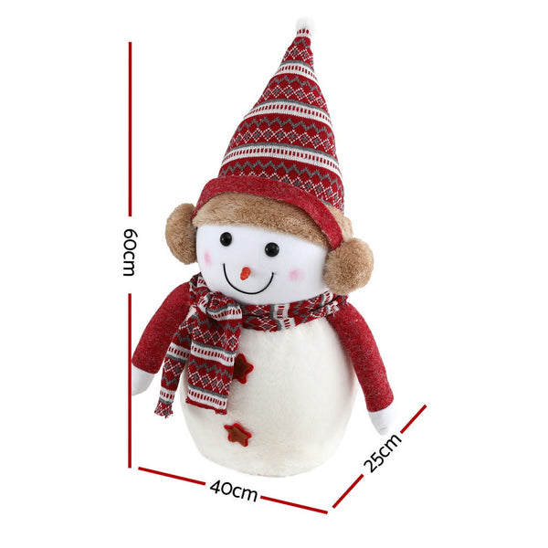 Jingle Jollys Christmas Snowman Handicraft Ornaments Party Decorations 60Cm Seasonal Decorations