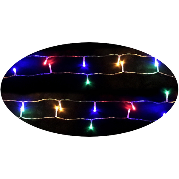 Jingle Jollys 100M Christmas String Lights 500Led Multi Colour Seasonal Decorations