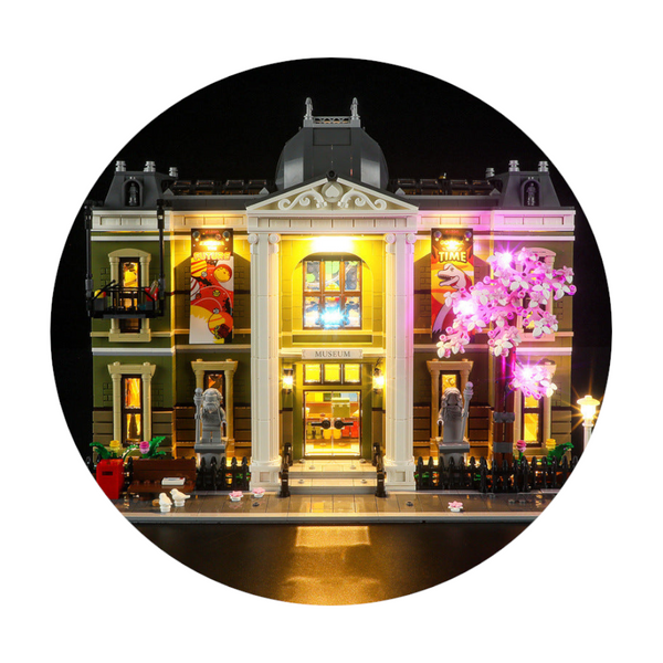 Yeabricks Is Compatible With Lego 10326 Natural History Museum Building Blocks Led Lighting Fixtures Street View Toys And Building Toys Sets & Packs