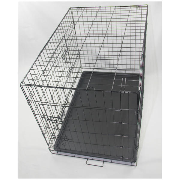 Yes4pets 36' Portable Foldable Dog Cat Rabbit Collapsible Crate Pet Cage With Cover Small Animal Supplies