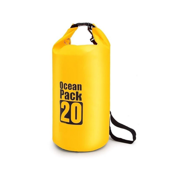 Yellow Waterproof Bag Dry Sack Fishing Camping Canoeing Outdoor 2/5/10/15/20/30 L 20L Dry Bags
