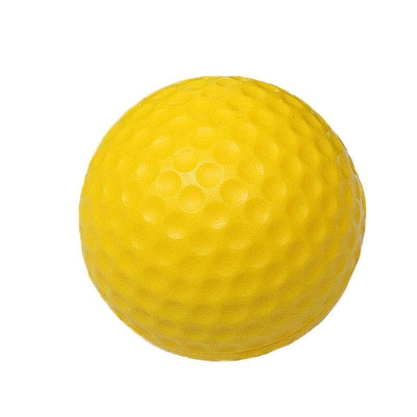Set Of Ten Indoor Made From Synthetic Rubber For Training Use Golf Balls