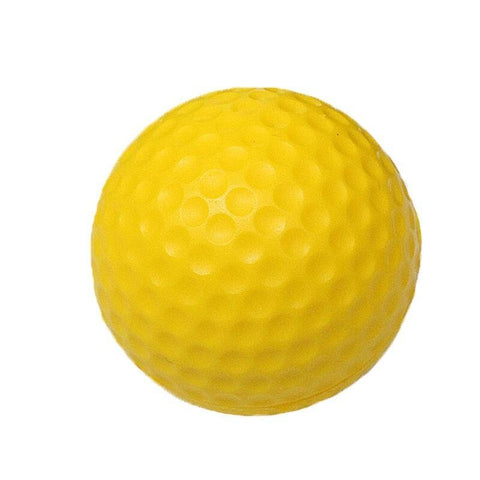 Set Of Ten Indoor Made From Synthetic Rubber For Training Use Golf Balls