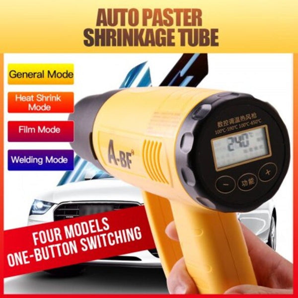 A Bf Heat Shrink G Un Digital Display Hot Air Plastic Welding Torch Hair Dryer Fq 700A Other Welding Equipment
