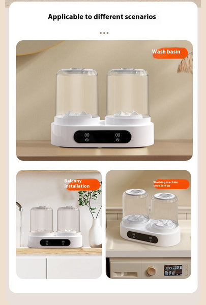 Plastic Double Bucket Mini Underwear Washing Machine Usb Powered Washing Machines