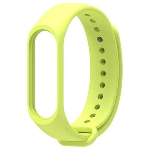 A1 Color Silicone Strap For Xiaomi Band 3 And 4 Generations Black