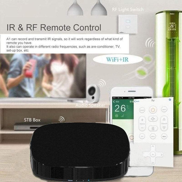 Tv Remote Controls A1 Smart Ir Wi Fi For Alexa Google Assistant Home / Can Be Used With Air Conditioner Set Top Box