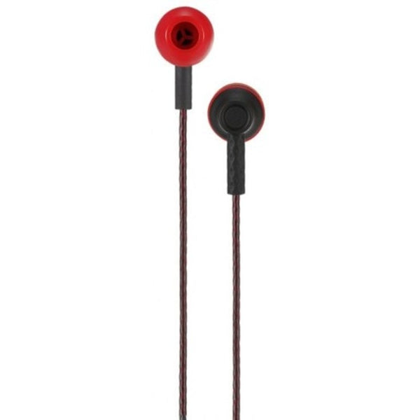 A21 Universal 3.5Mm Twisting In Ear Stereo Earphones Red Wired Earphones