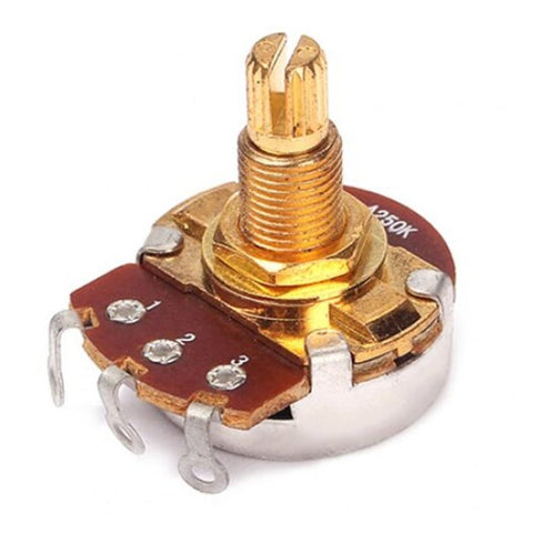 A250k Guitar Long Rod Audio Potentiometer Golden