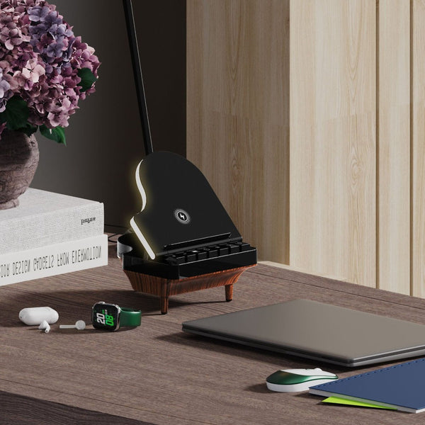 Multi Function Bluetooth Speaker Wireless Charger Mobile Phone Holder Audio Dock Audio Docks & Mini Speakers