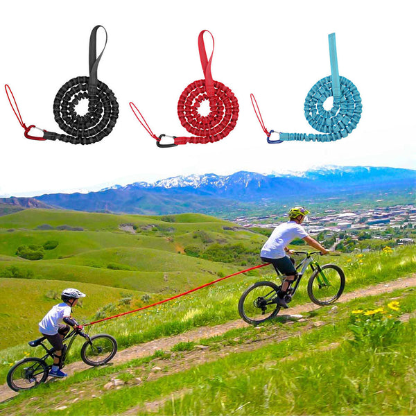 Bicycle Elastic Leash Tow Rope Mountain Bike Parent Child Pulling Bike Tow Ropes