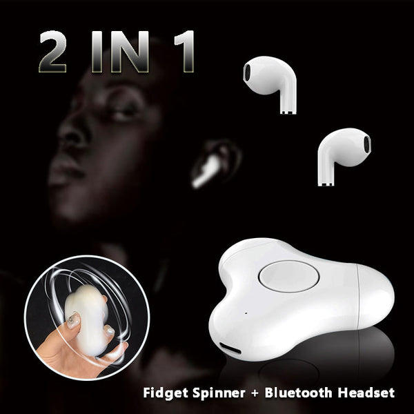 Multi Functional Bluetooth Earphones Fingertip Gyro Fidget Spinner Fidget Blocks
