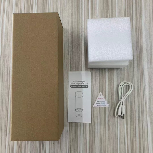 Hydrogen Rich Cup Smart Glass Suction Vacuum Flasks & Mugs