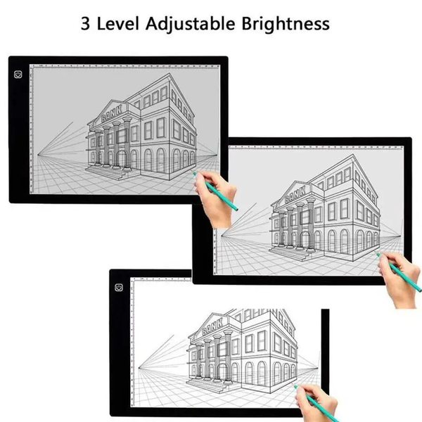 A4 Led Light Box Tracer Usb Power Cable Dimmable Tracing Drawing Pad