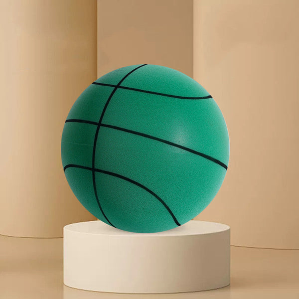 Silent High Density Foam Sports Ball Indoor Mute Basketball Soft Elastic Children Toy Games