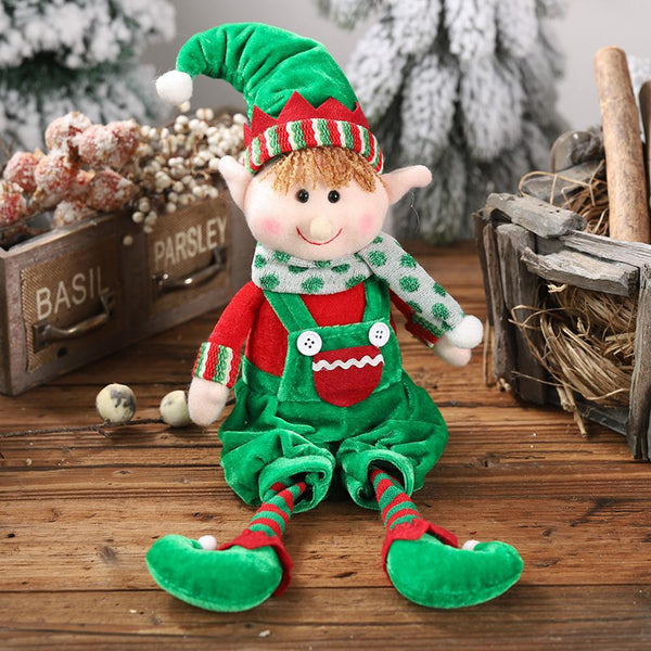 48Cm Cute Christmas Elf Soft Toy Decoration Seasonal Decorations