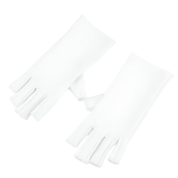Manicure Uv Protection Gloves Half Finger Clothing In Various Colours Manicure & Pedicure Tools & Kits