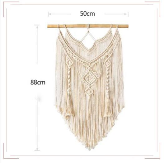 Natural Macrame Wall Hanging Tapestry Boho Decor Tapestries