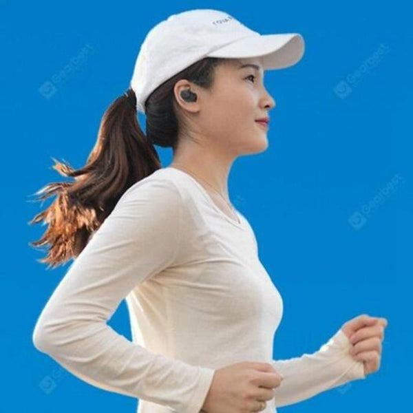 A6s Bluetooth 5.0 For Redmi Airdots Wireless Headsets Noise Cancelling Microphone Xiaomi Samsung Black Earbuds