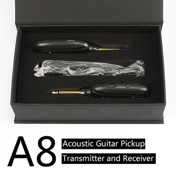 A8 Wireless System Electric Guitars Transmitter Receiver Set Guitar Accessories