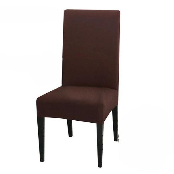 Chair Cover Coffee Anti Dirt Waterproof Elastic Material For Dining Room Kitchen Slipcovers