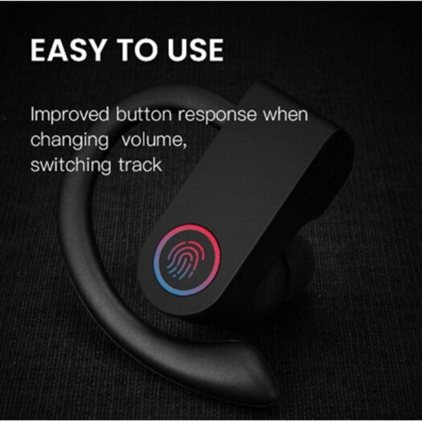 A9 True Wireless Headset 8 Hours Bluetooth Music 5.0 Waterproof Sports Black Earbuds