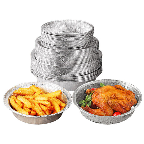 Non-Stick Aluminum Foil Liners Air Fryer Disposable Paper Oil-Proof Steaming Basket Kitchen Tool Bbq Drip Pan Tray
